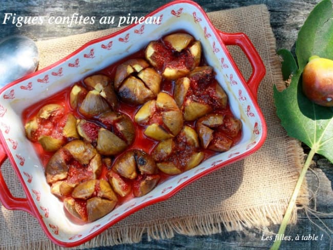 Figues confites au Pineau des Charentes