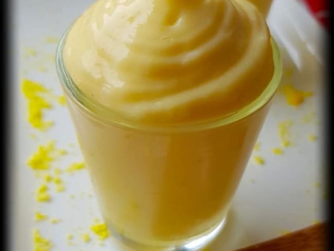 Crème au citron façon philippe conticini