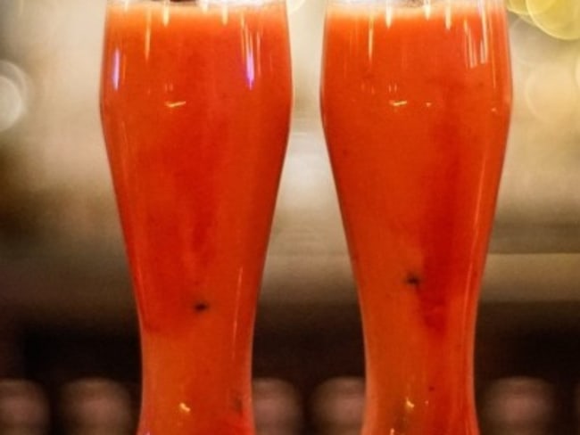 Cocktail de jus de citrouille sucré d'après Harry Potter pour halloween