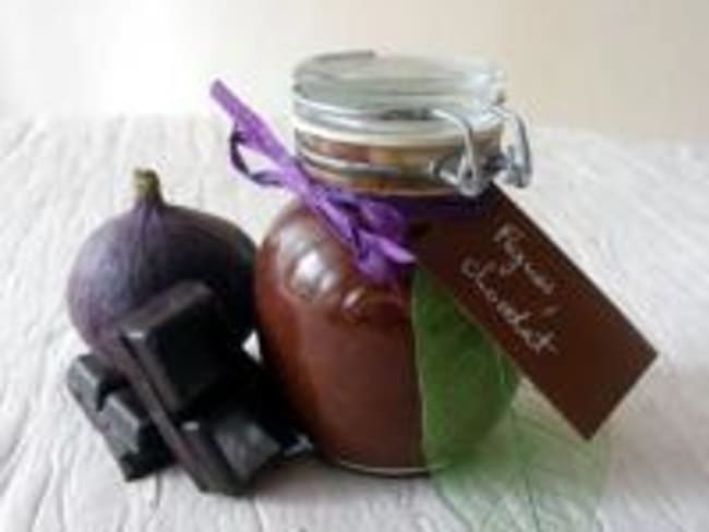 Confiture de Figues au Chocolat