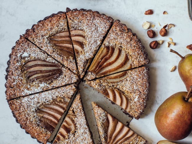 Tarte aux poires façon Bourdaloue