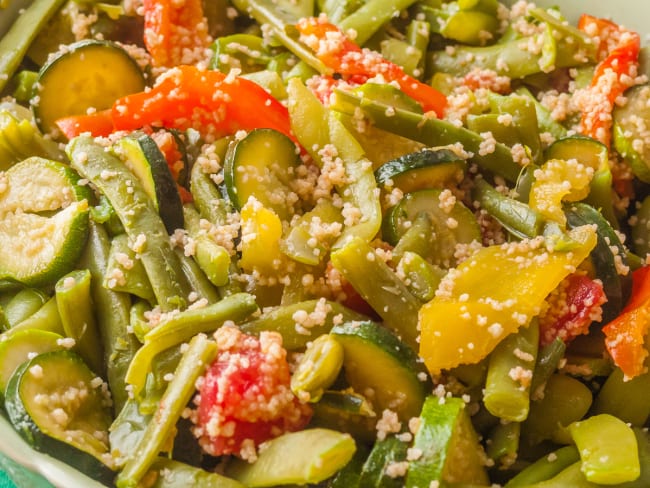 Salade de légumes d'été 