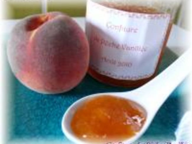 Confiture de Pêches Vanillées