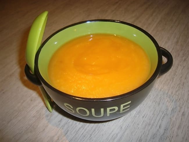 Soupe de potiron au piment de la Jamaïque