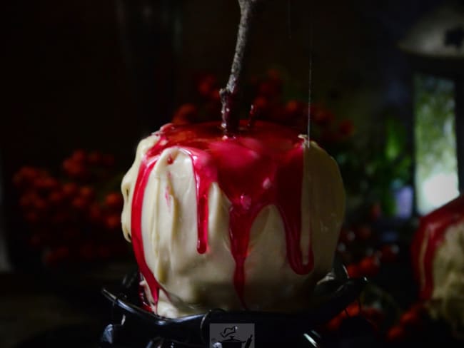 Pomme de la sorcière pour Halloween