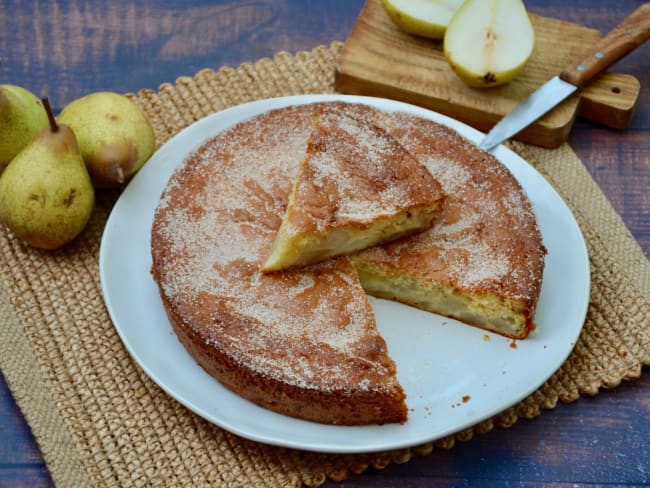 Gâteau aux poires