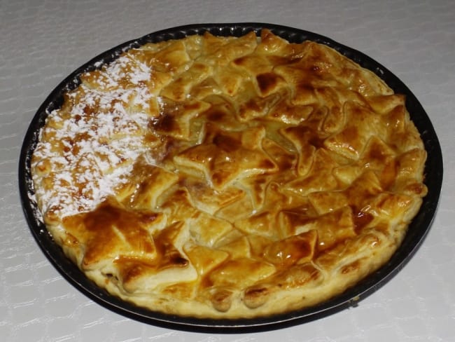 Tarte étoilée aux pommes