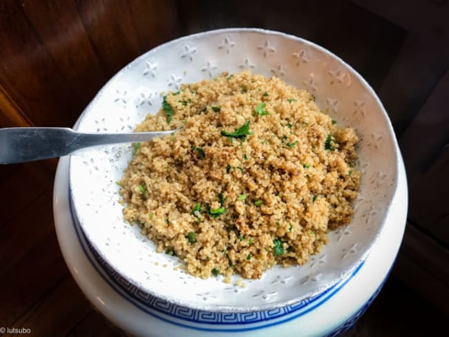 Quinoa au persil