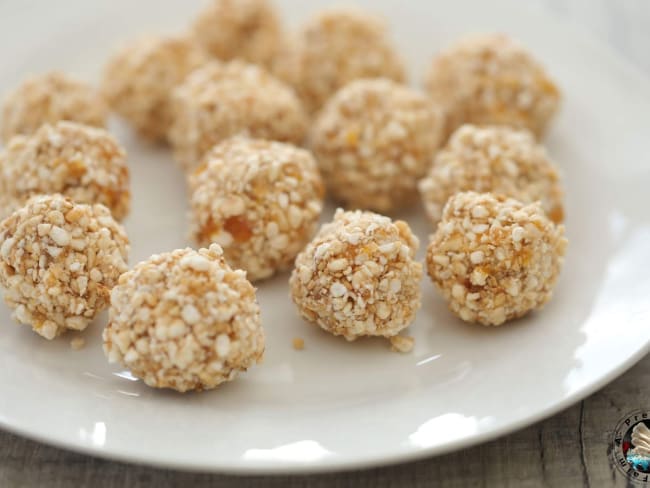 Energy balls abricot cajou