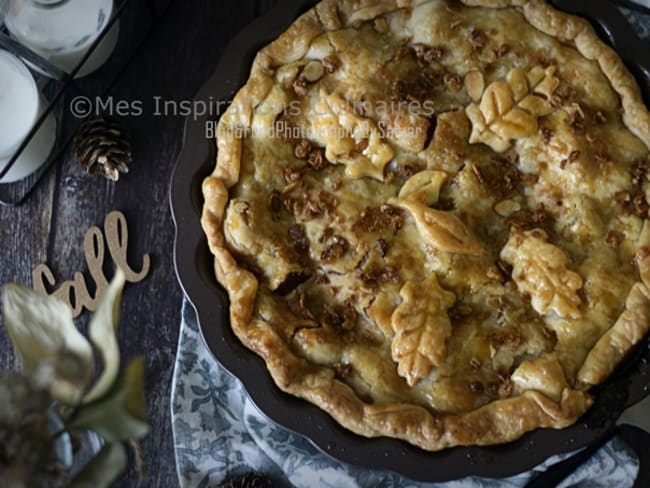 Croustade aux pommes comme une tarte