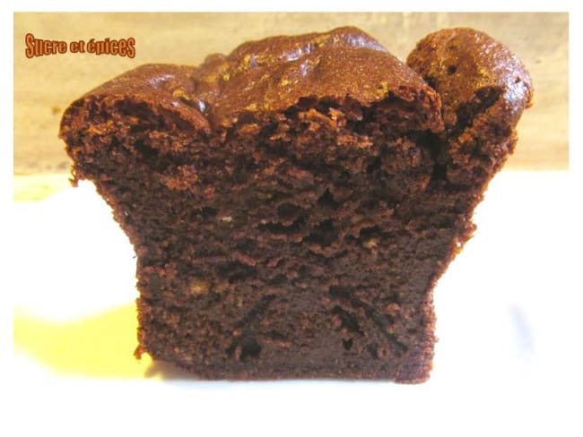 Cake au chocolat sans beurre et sans gluten