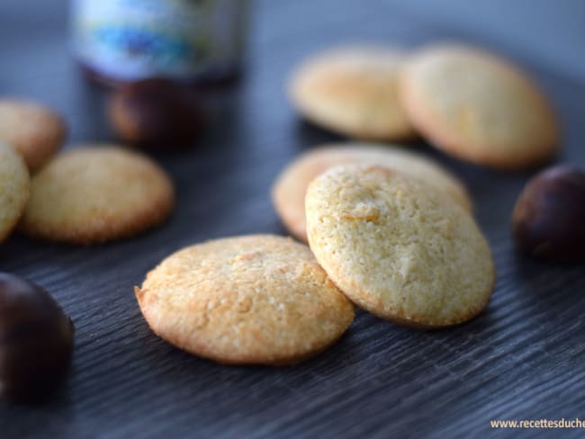 Biscuits à la crème de marrons