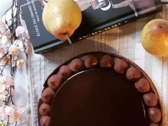 Tarte Poire et Chocolat : un classique revisité