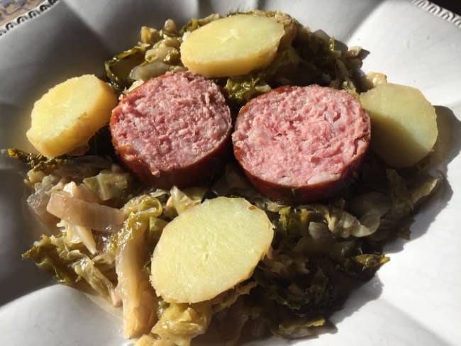 Potée à la saucisse de Morteau