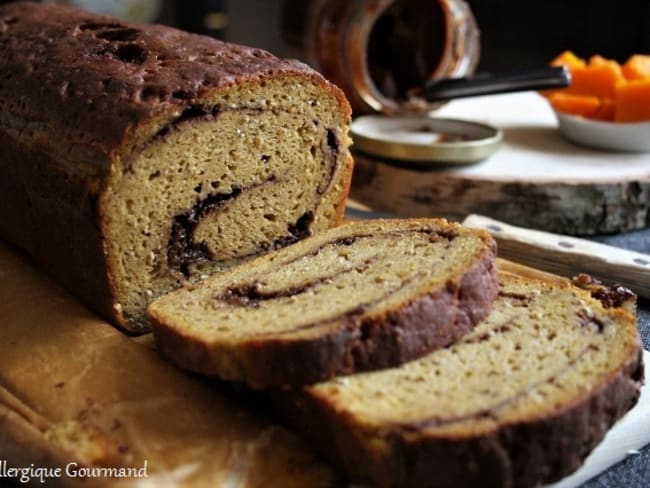 Brioche roulée à la pâte à tartiner