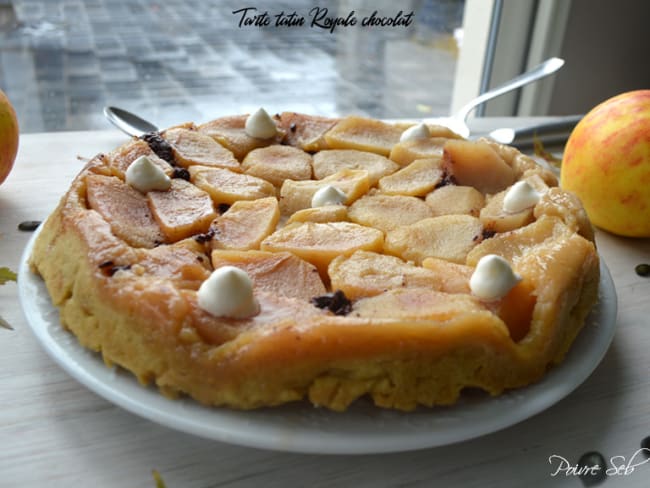 Tarte tatin Royale chocolat