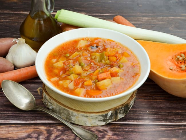 Soupe aux légumes d’hiver