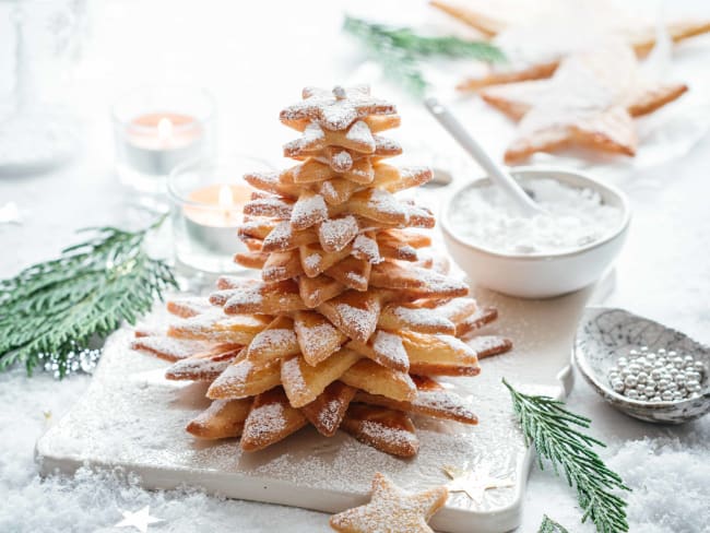 Sablés en sapin de noël