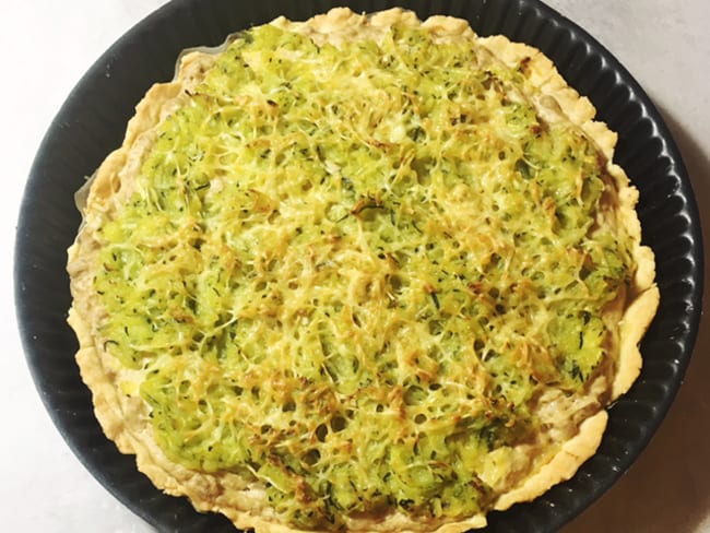 Tarte aux courgettes et au thon