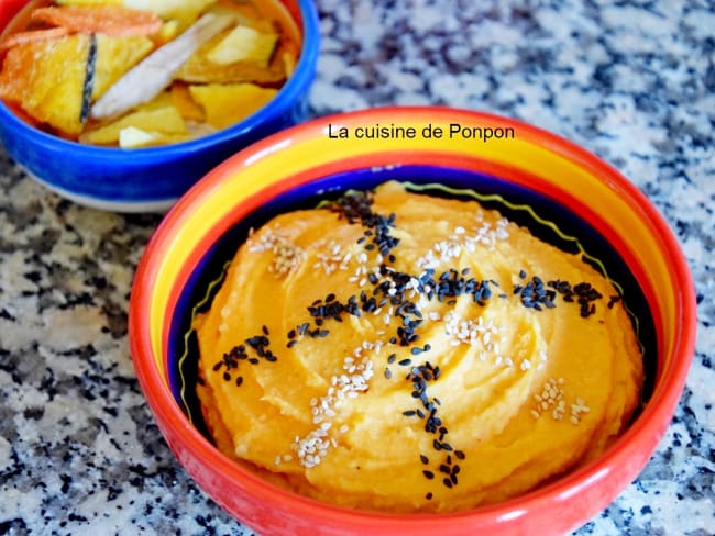 Houmous à la patate douce