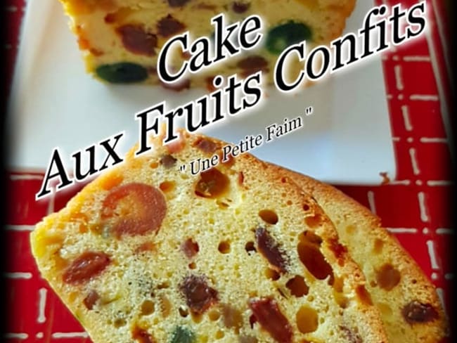 cake aux fruits confits