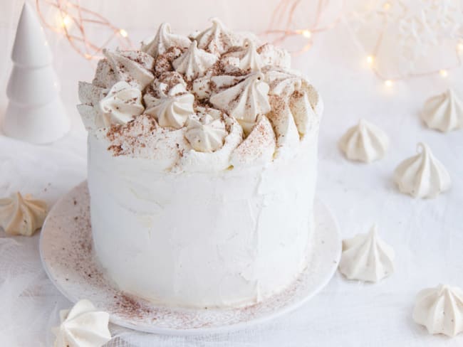 Vacherin glacé tiramisu