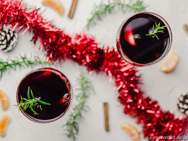 Cocktails de Noël : white mojito et sangria revisitée