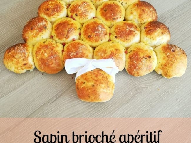 Sapin brioché apéritif