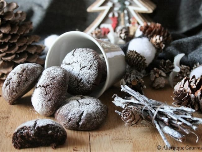 Craquelins au chocolat sans gluten