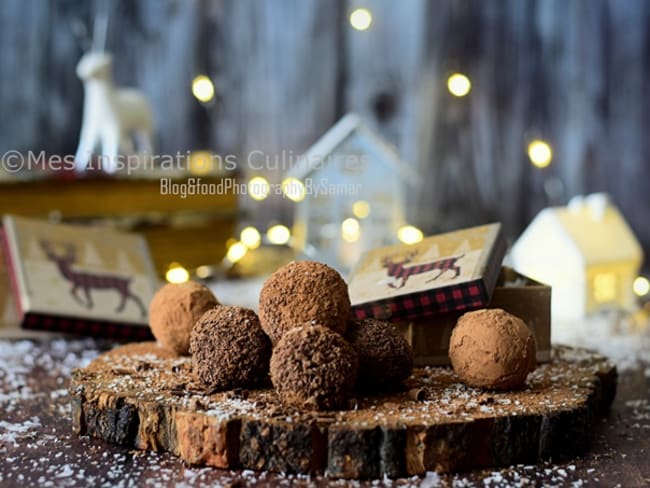 Truffes au chocolat