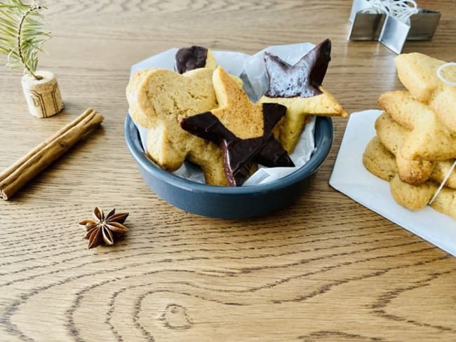 Petits biscuits sablés de Noël