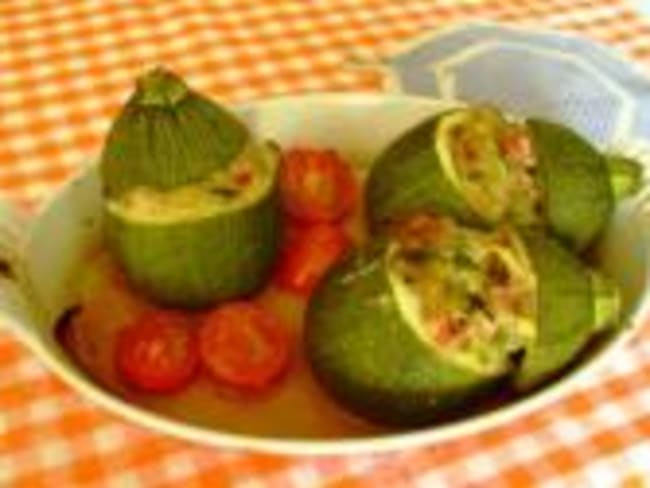 Courgettes Rondes Farcies