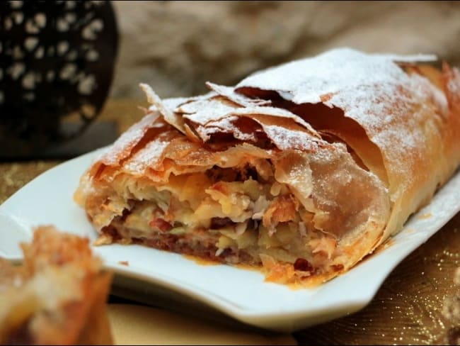 Apfelstrudel (Strudel aux pommes)