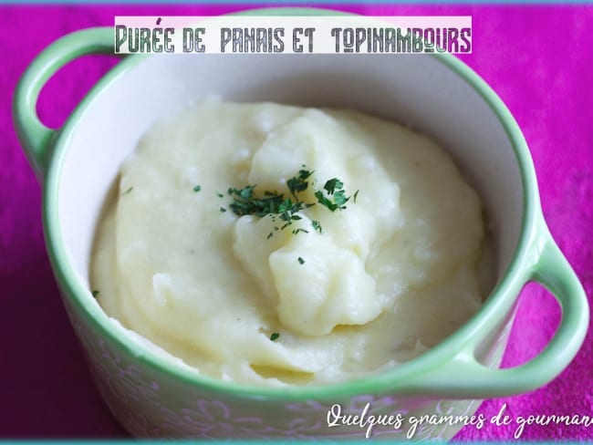 Purée de panais et topinambours