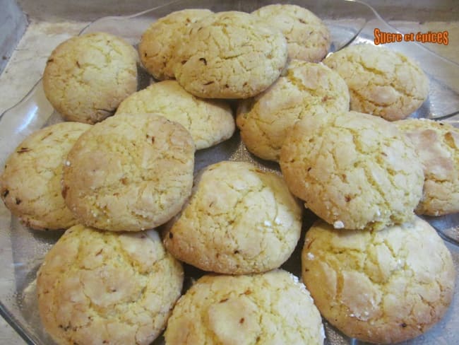 Biscuits moelleux au citron et à la noix de coco