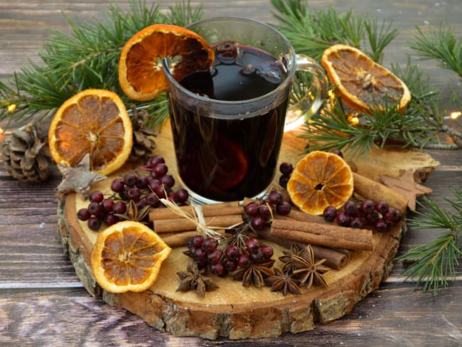 Vin chaud aux épices