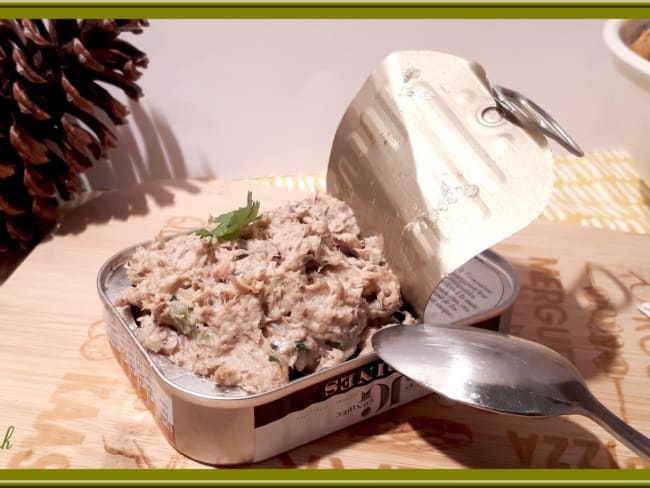 Rillettes de sardines au chèvre frais