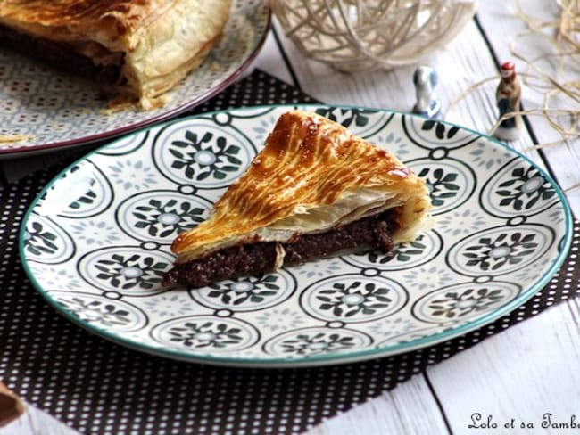 Galette frangipane au chocolat