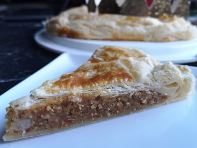 Galette des rois au praliné de cacahuète