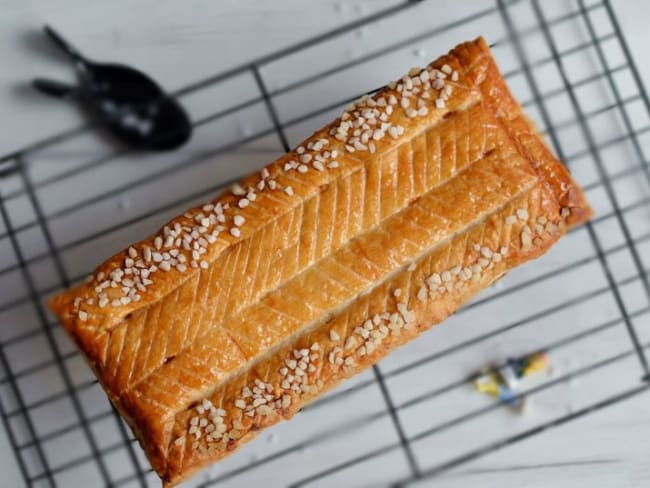 Galette des rois à la noix de coco comme un dartois