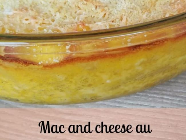 Mac and cheese revisité au butternut