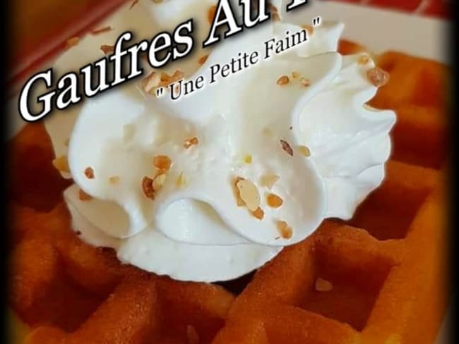 Gaufres au yaourt