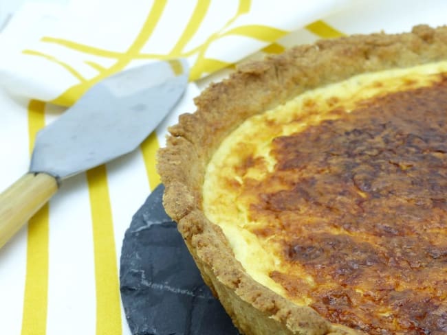 La tarte au Beaufort simple et légère