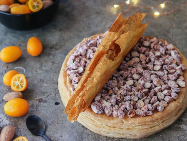 La galette signature du Chef pâtissier Fauchon François Daubinet