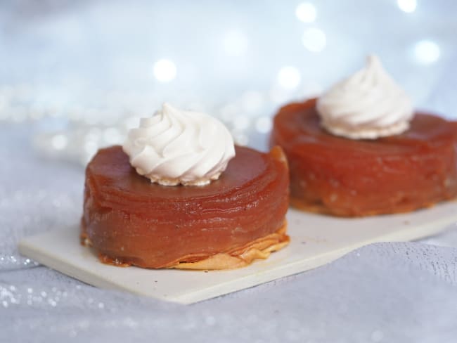 Pomme tatin ultra fondante sans gluten ni lactose