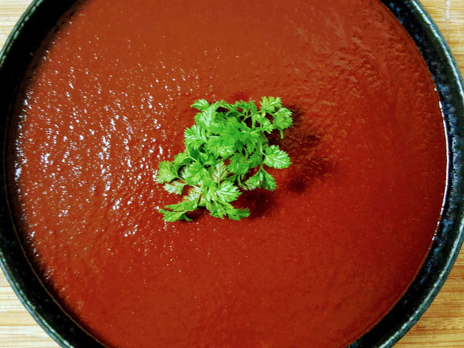 Salsa rouge mexicaine pour enchiladas