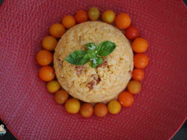 Risotto au chorizo