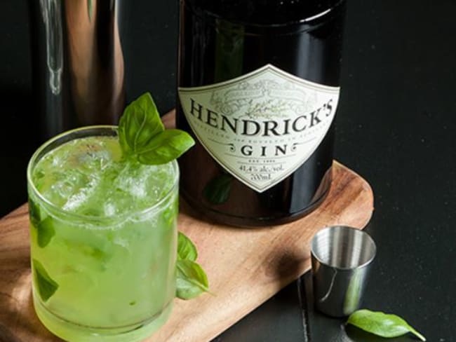 Cocktail Basil Smash Gin : le cocktail tout vert au basilic
