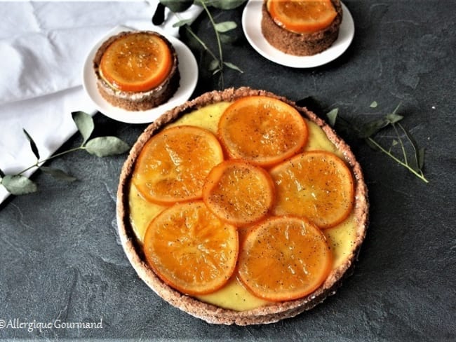 Tarte à l'orange