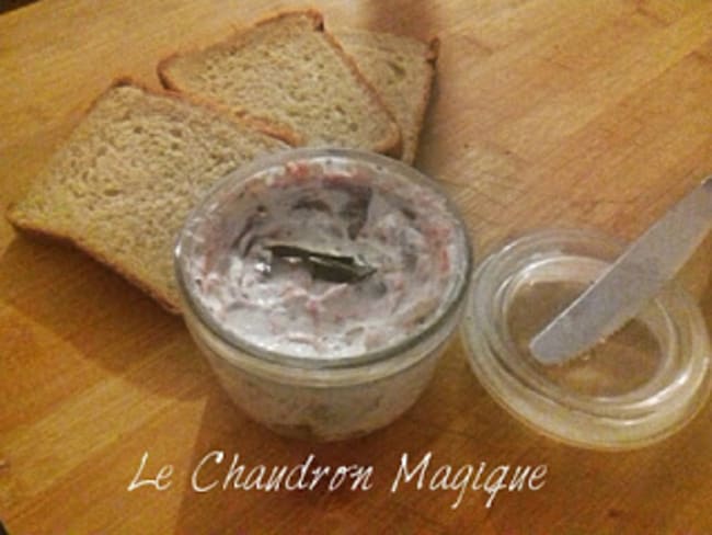 Tartinade au jambon truffé et au pamplemousse